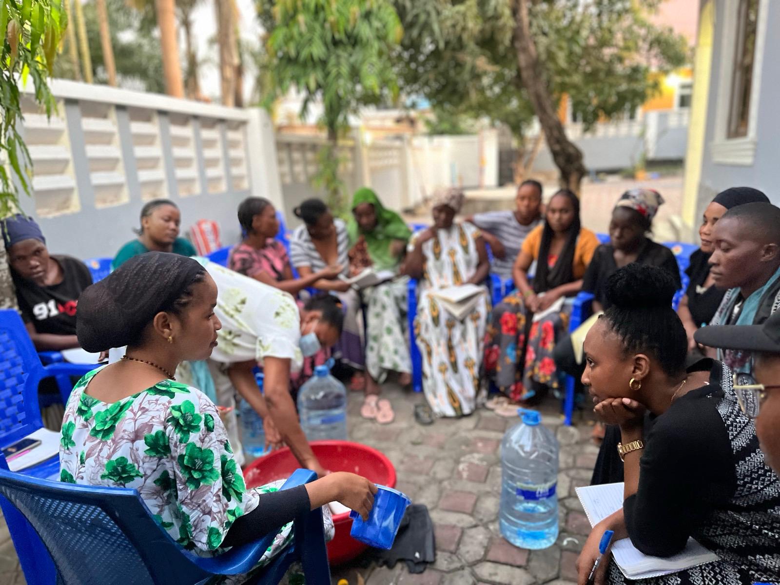Making soap training